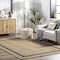 Nuloom Rikki Coastal Braided Jute Area Rug 4ft TADR04B-S404 - alternate 1